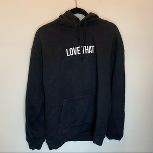 James Charles love that sweater shirt black hoodie